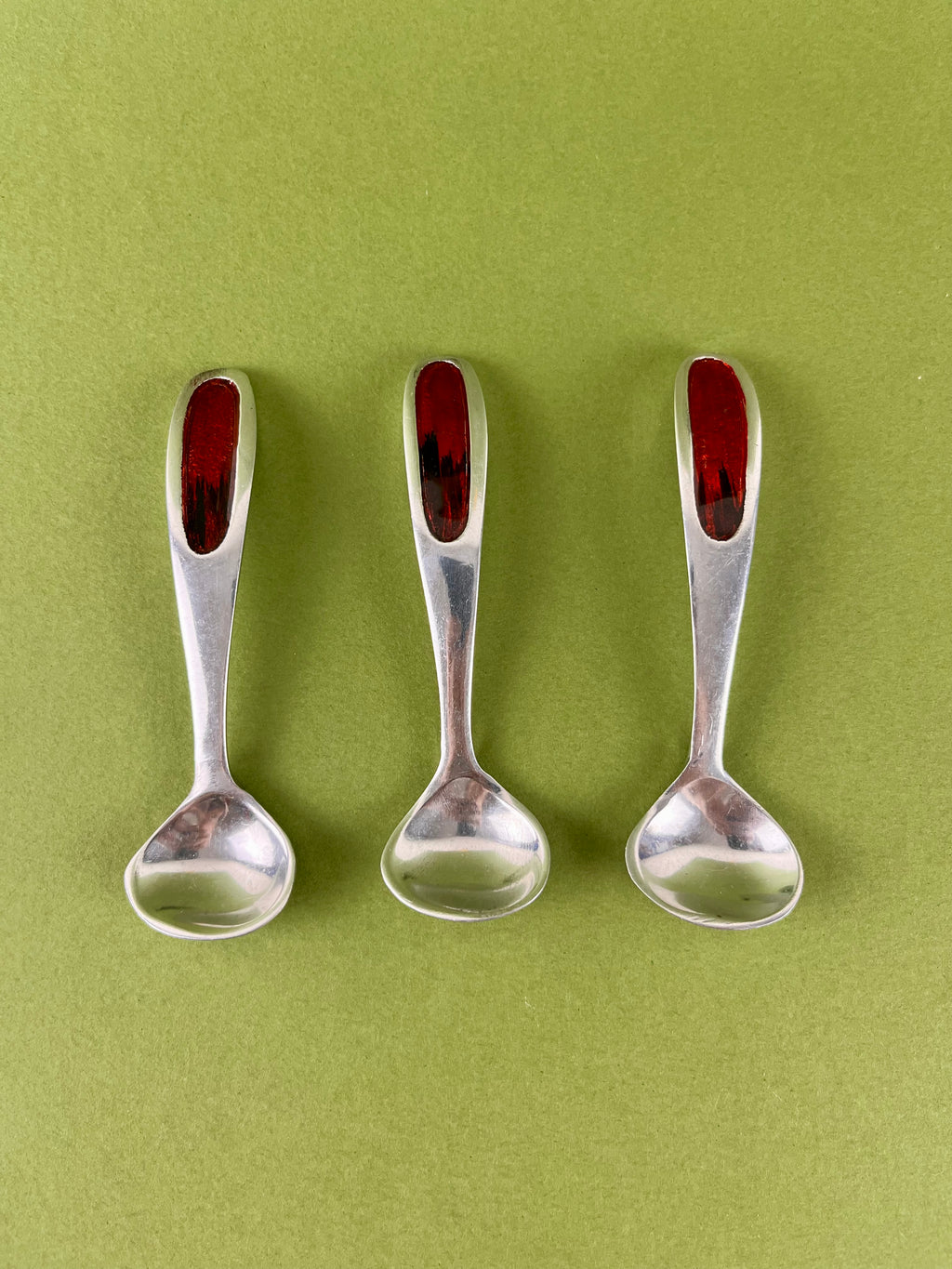 SMALL CONDIMENT SPOONS