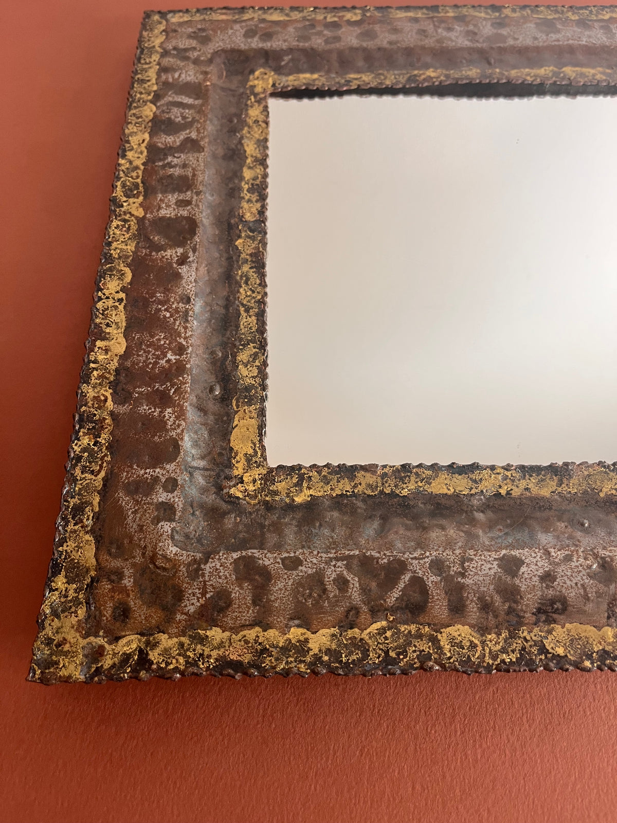 BRUTALIST WALL MIRROR