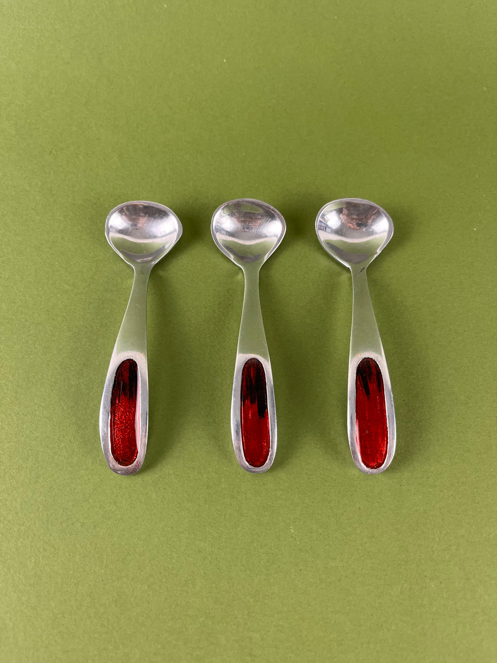 SMALL CONDIMENT SPOONS