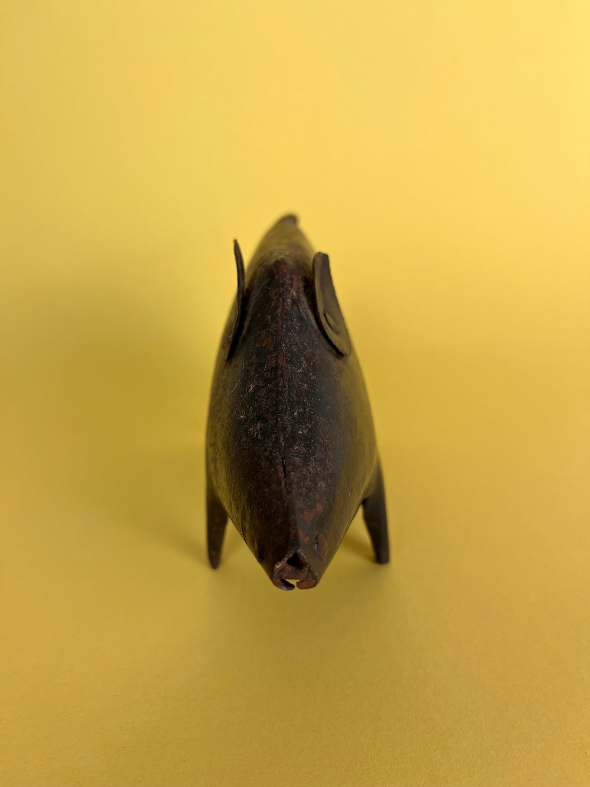 HANDMADE METAL PIG