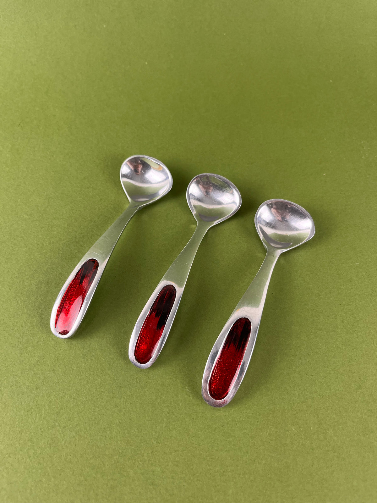 SMALL CONDIMENT SPOONS