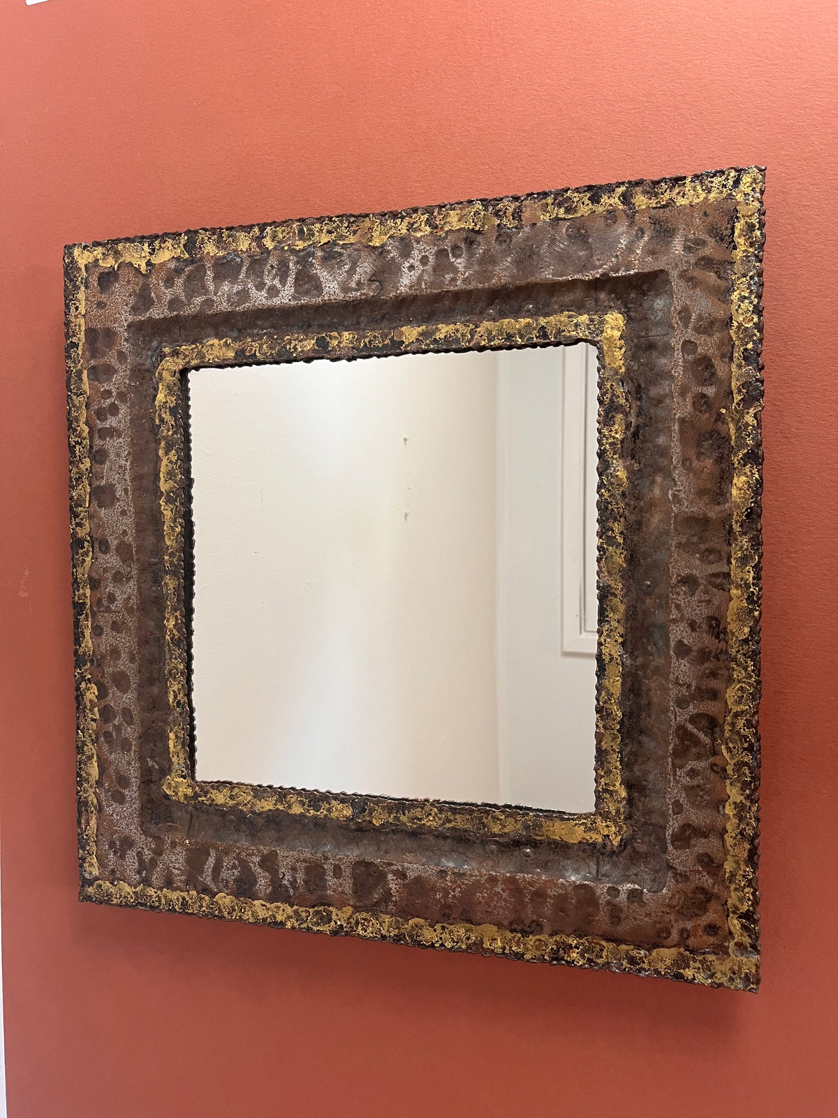 BRUTALIST WALL MIRROR