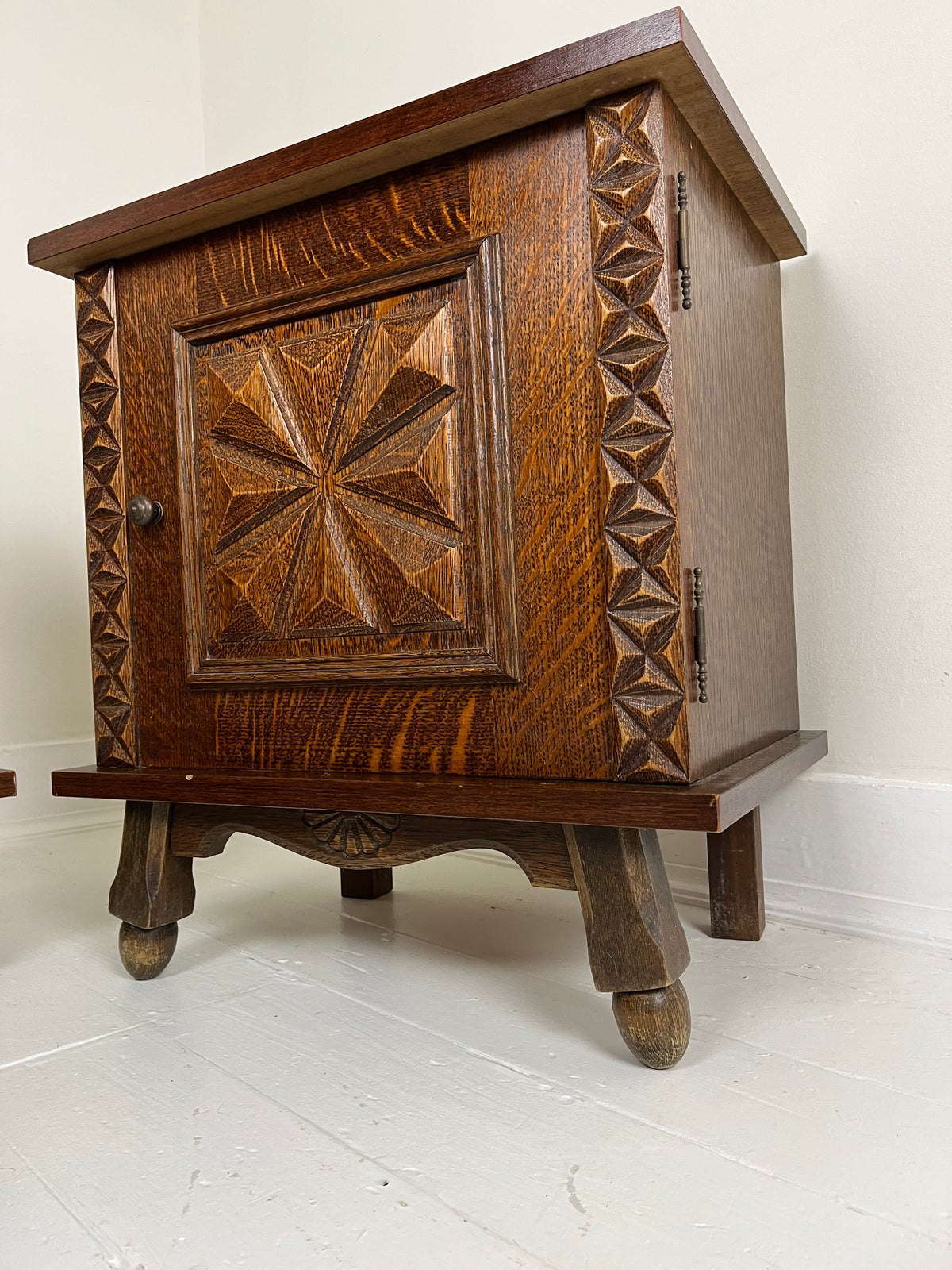 PAIR OF FRENCH BEDSIDE CABINETS