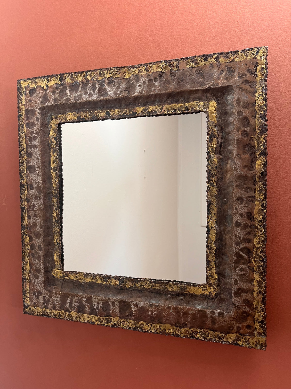 BRUTALIST WALL MIRROR