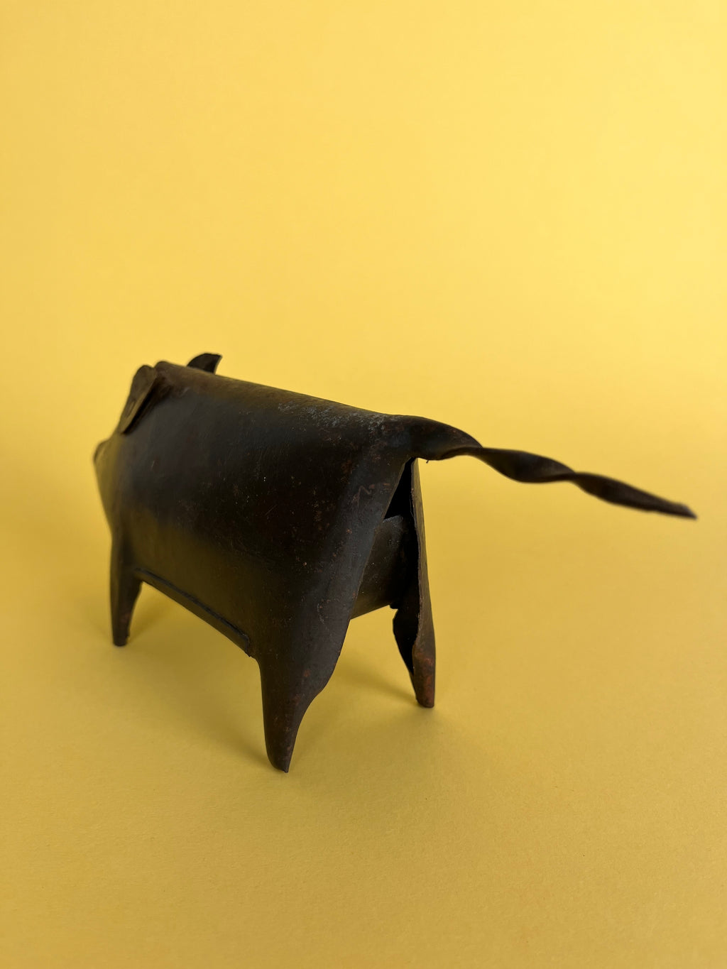 HANDMADE METAL PIG