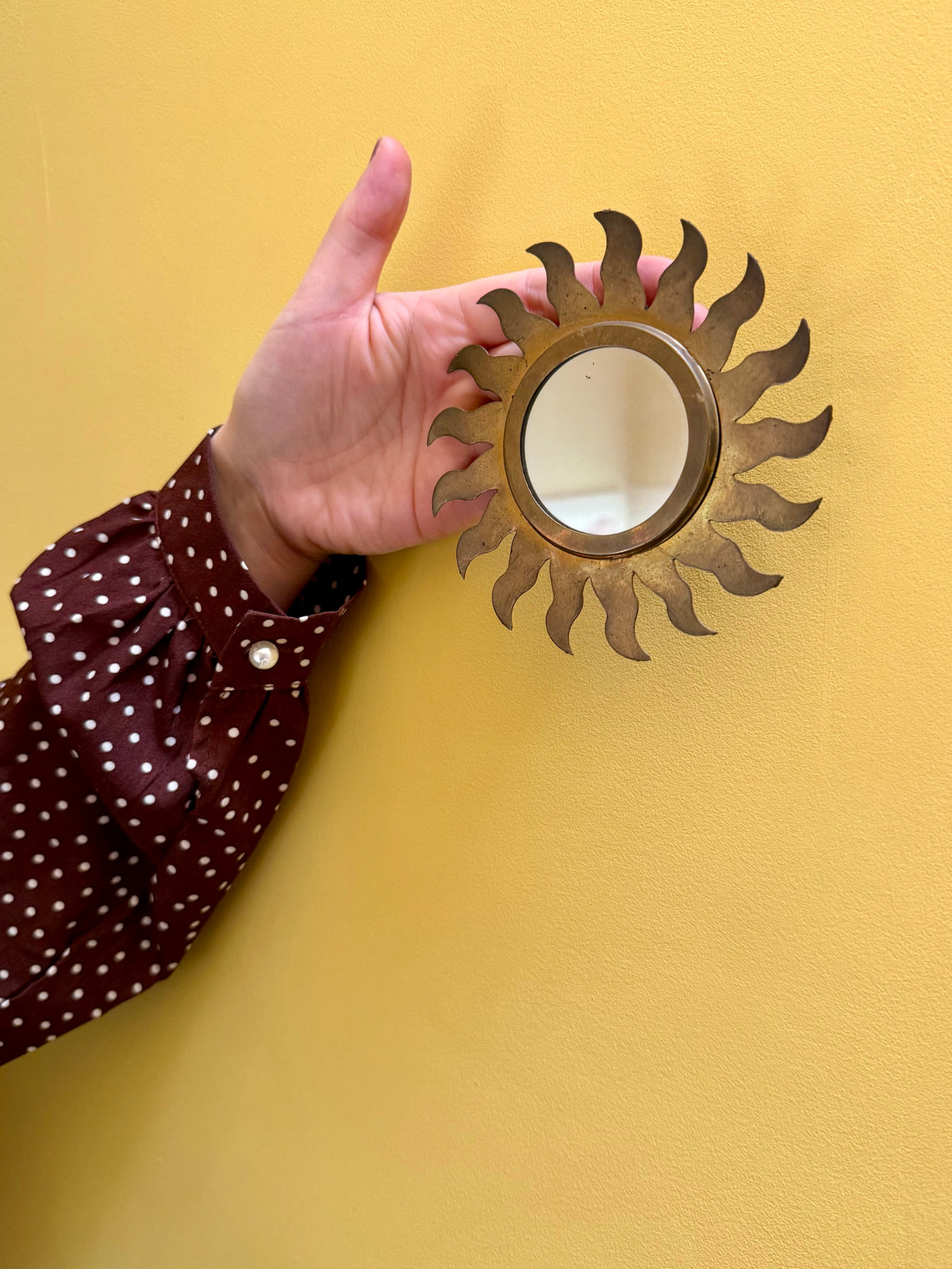 SMALL SUNBURST MIRROR