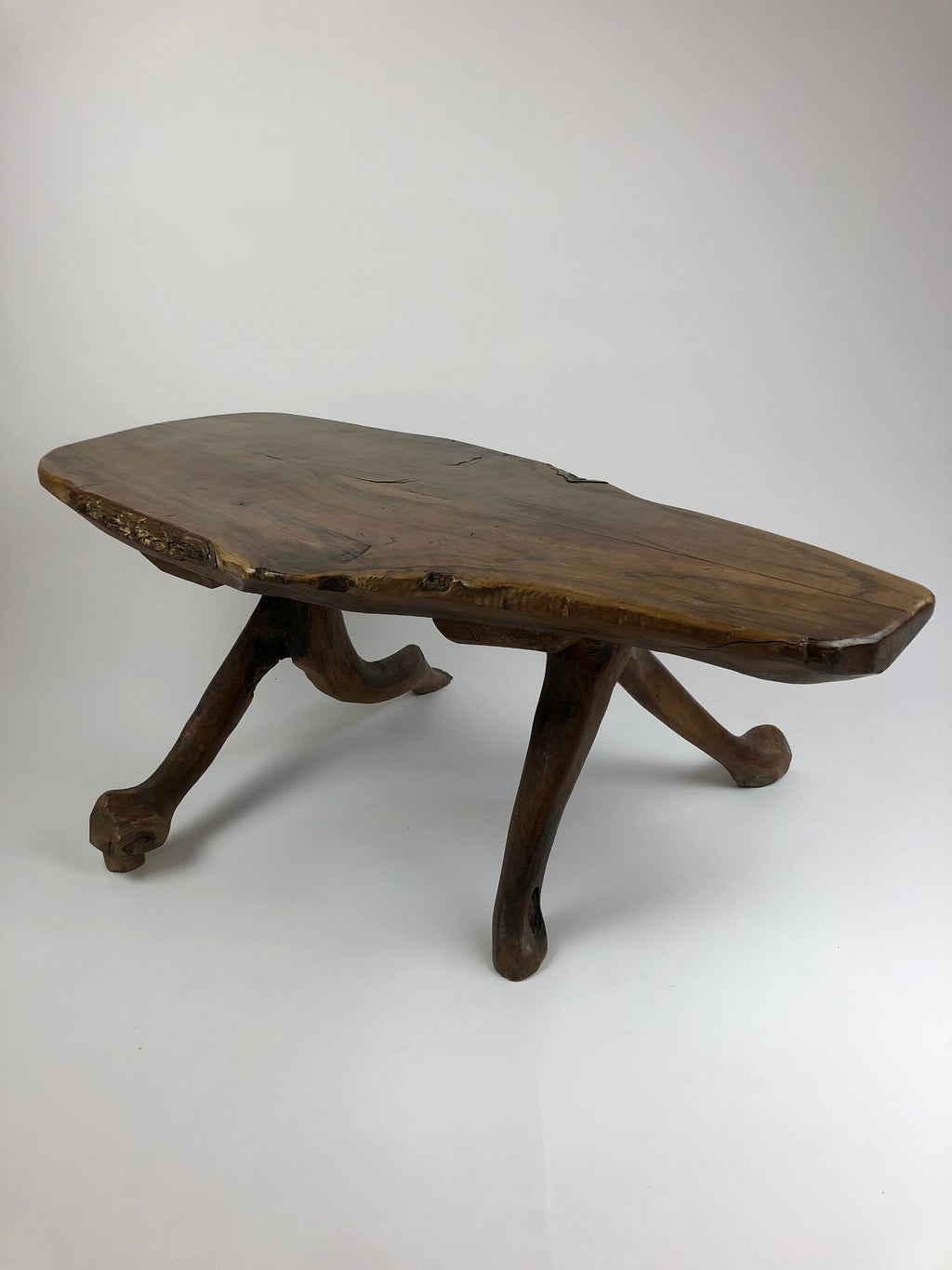 ORGANIC FRENCH COFFEE TABLE CIRCA 1950S