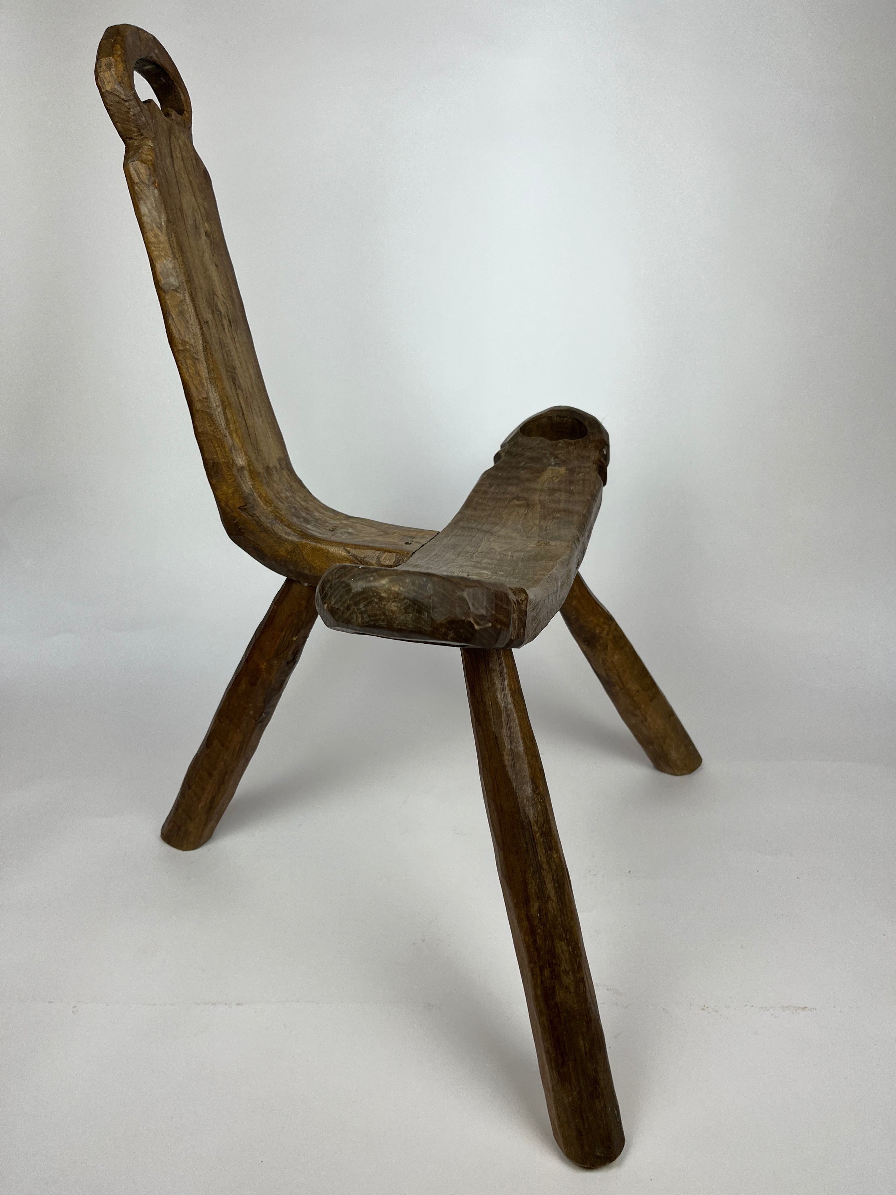 ELM BIRTHING STOOL