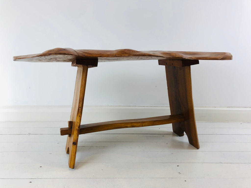 BURR ELM COFFEE TABLE