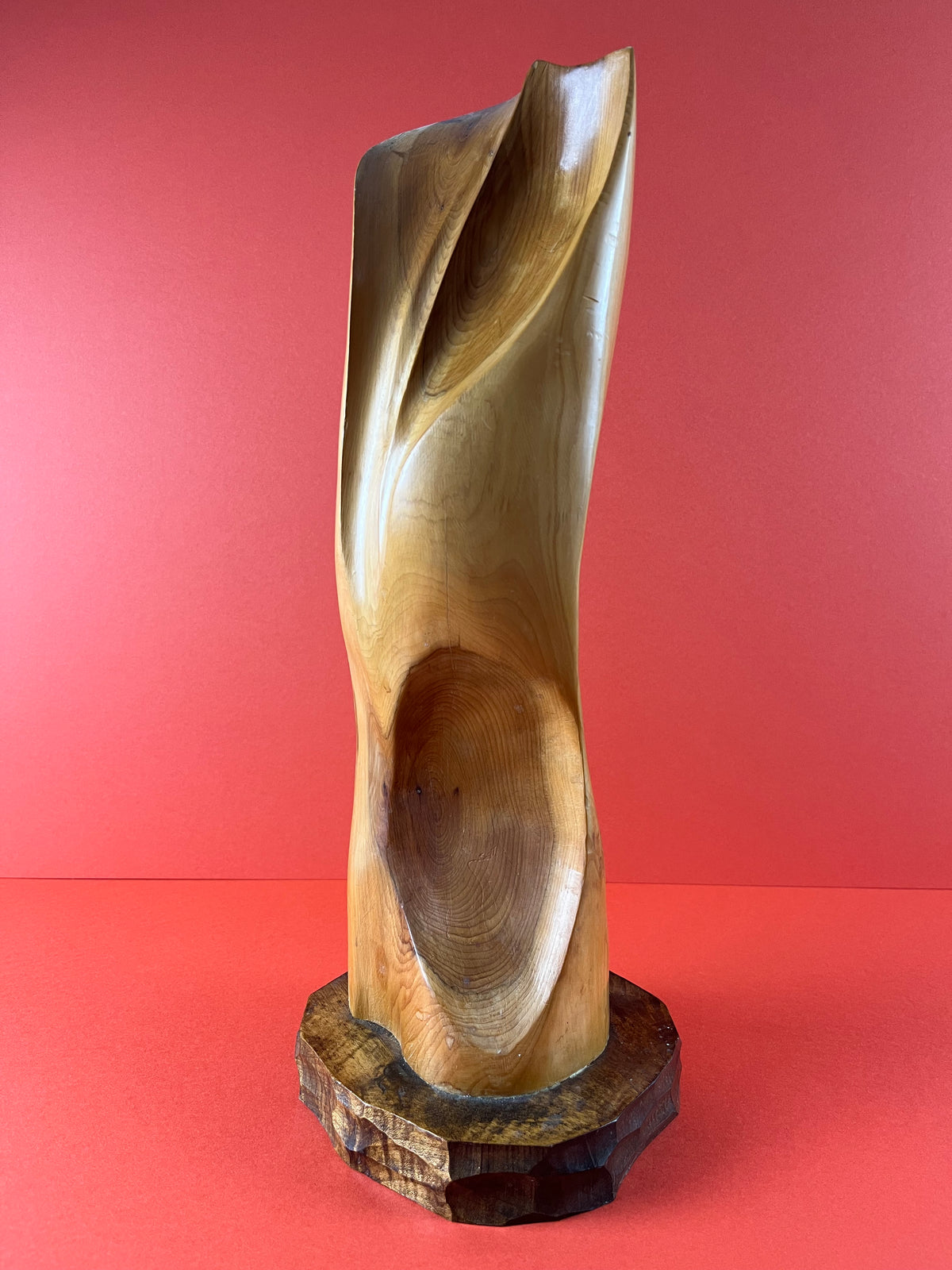 RUSSELL WATSON HANDCRAFTED SYCAMORE SCULPTURE