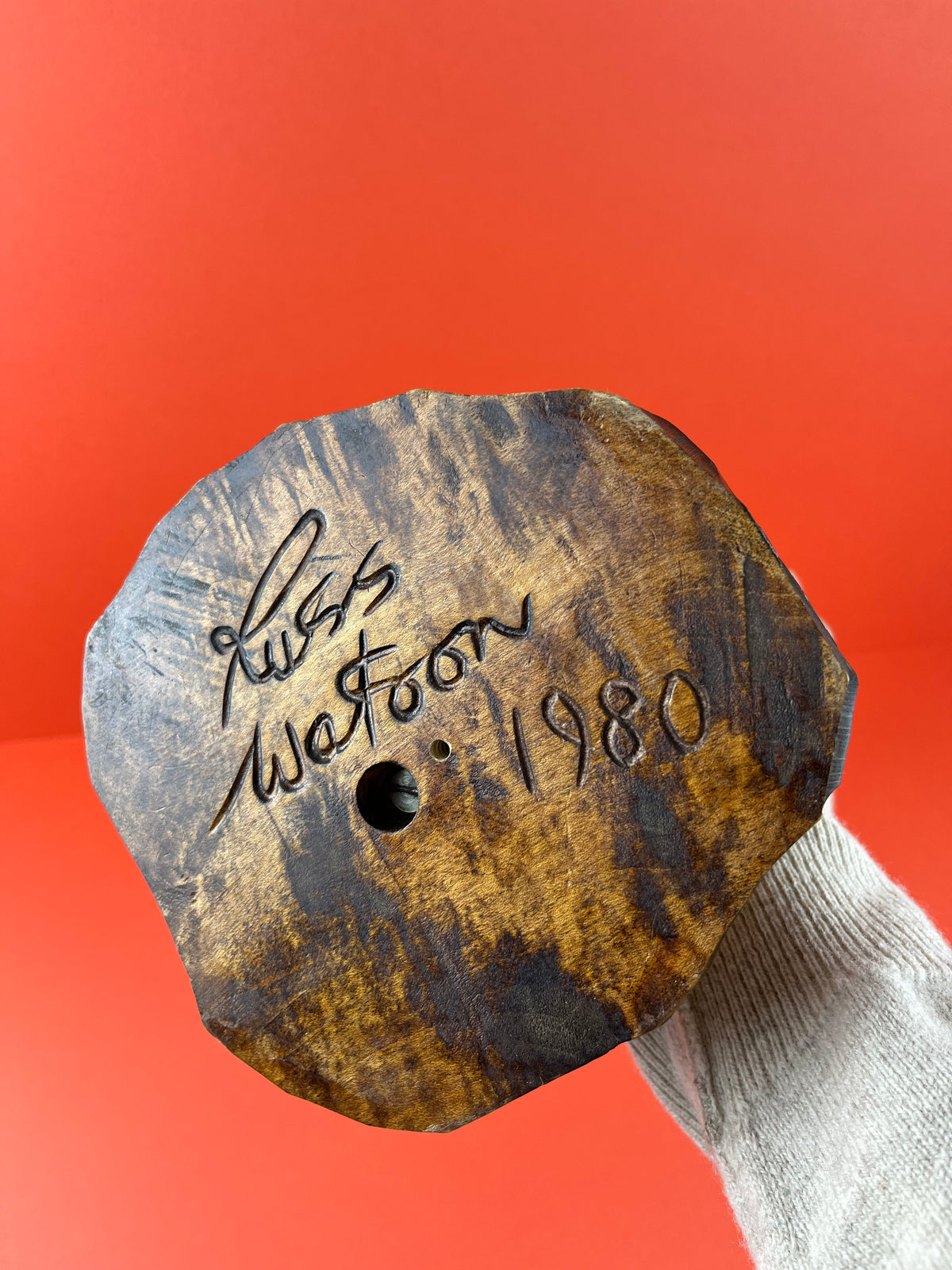 RUSSELL WATSON HANDCRAFTED SYCAMORE SCULPTURE