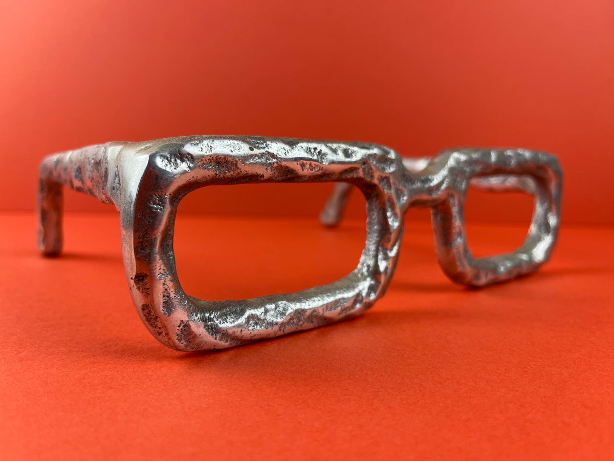 SCULPTURAL ALUMINIUM SPECTACLES