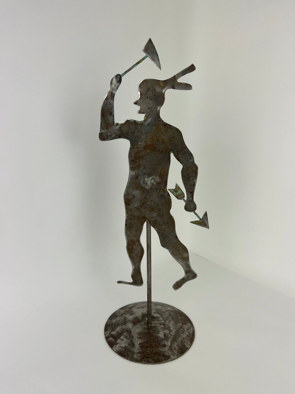 NATIVE AMERICAN TIN FIGURE
