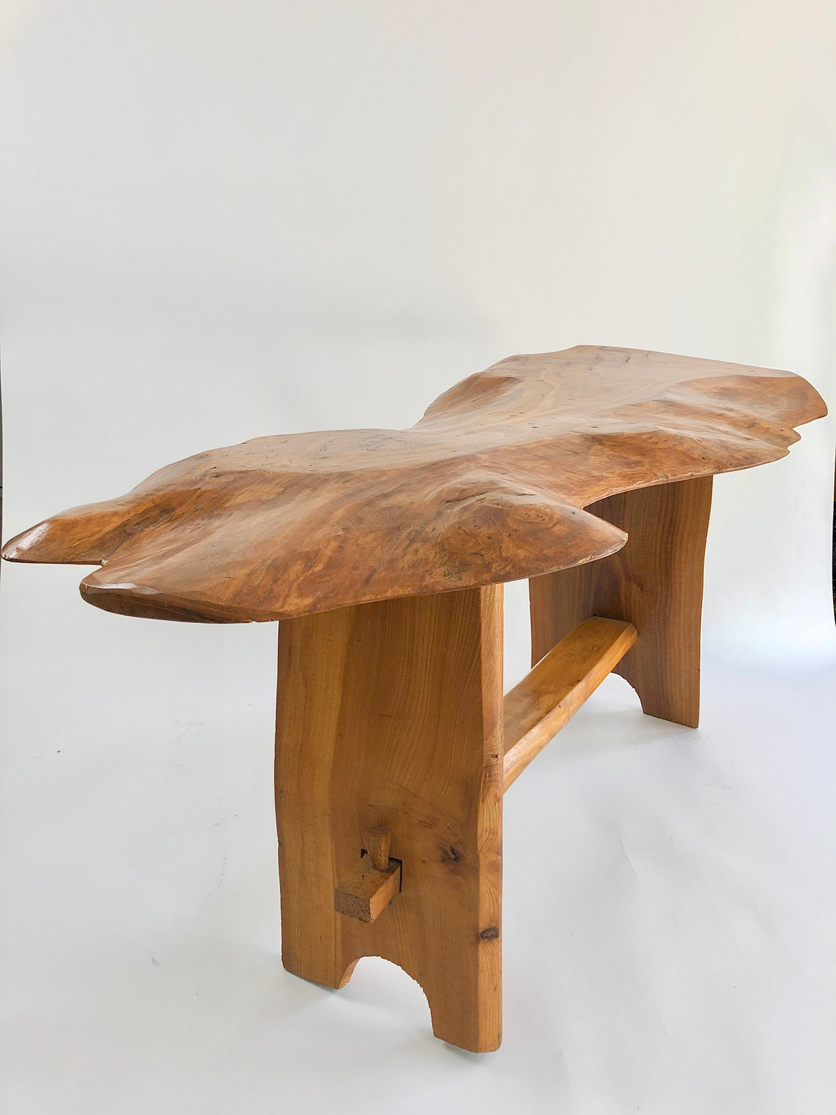 BURR ELM COFFEE TABLE