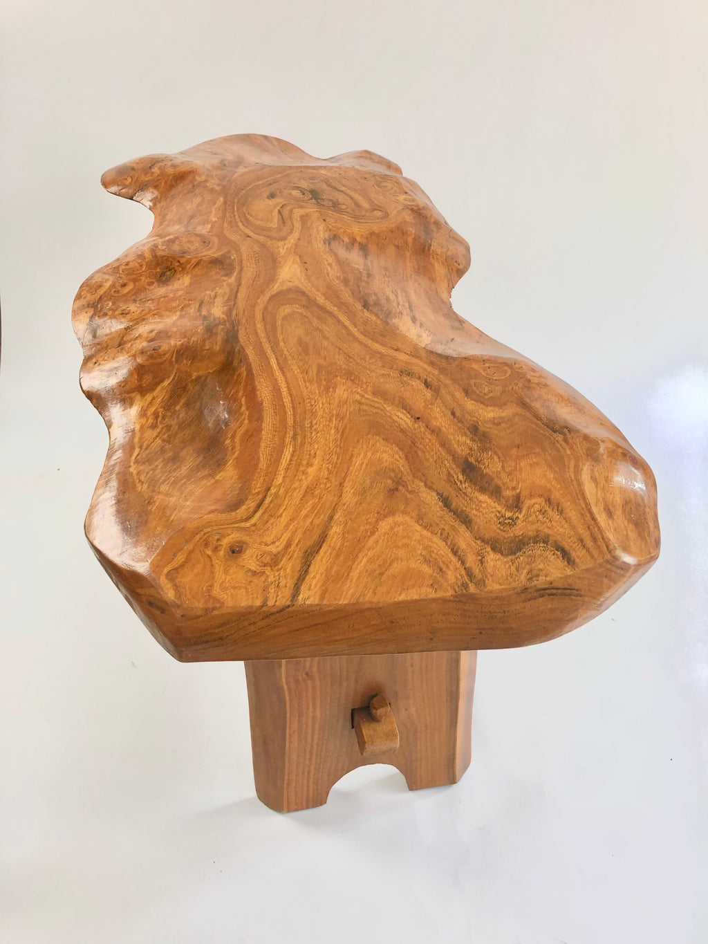 BURR ELM COFFEE TABLE