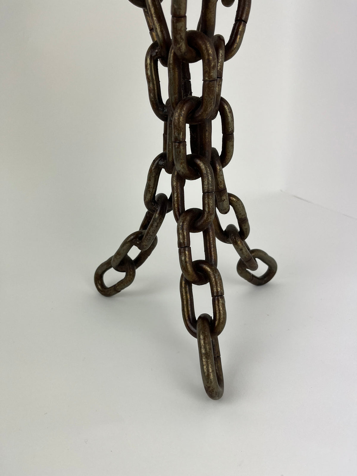 CHAIN LINK CANDELABRA