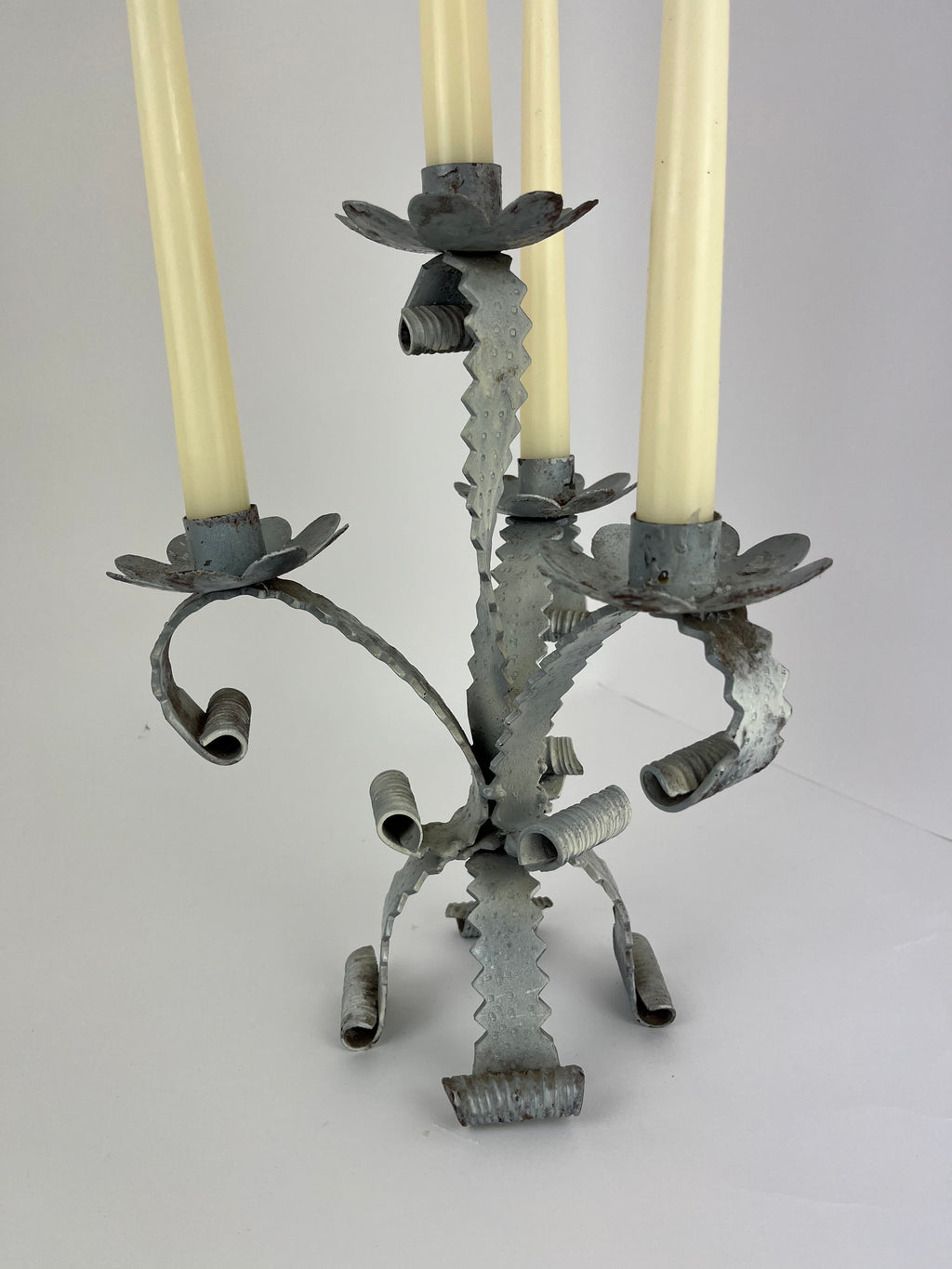 FRENCH BRUTALIST CANDELABRA