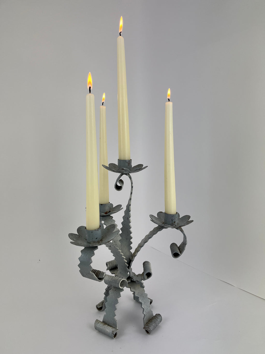 FRENCH BRUTALIST CANDELABRA