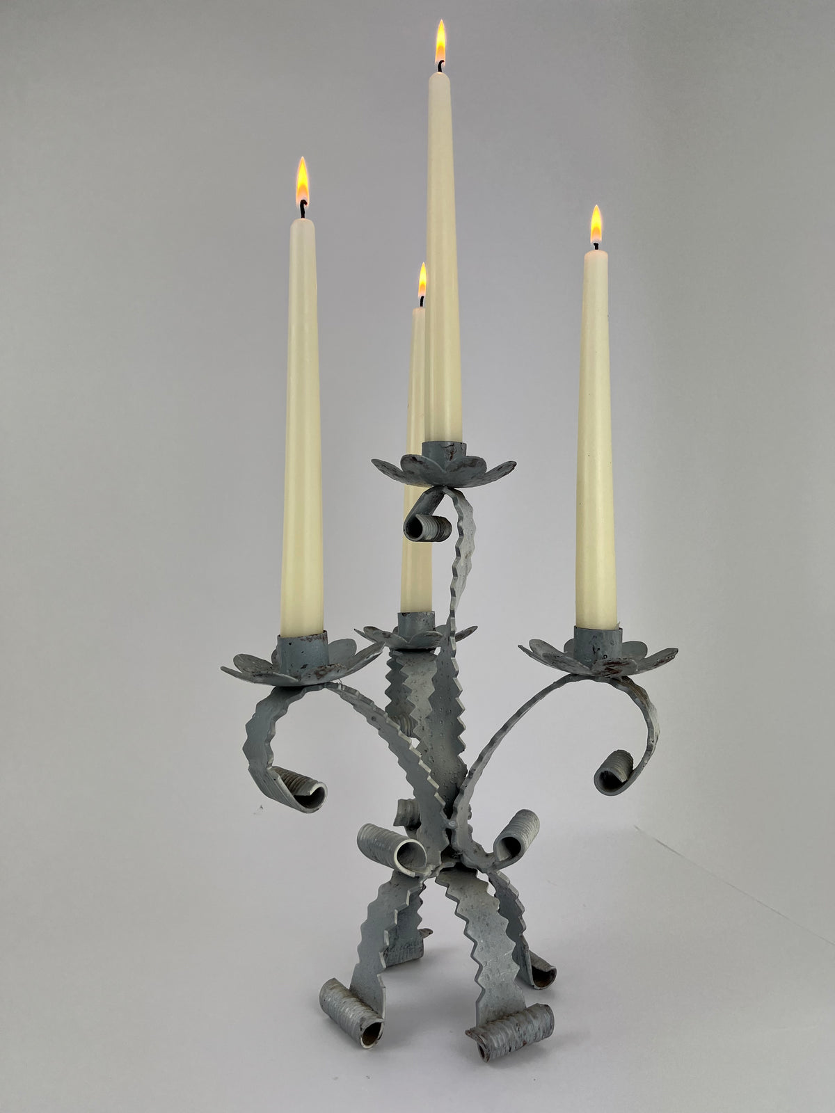FRENCH BRUTALIST CANDELABRA