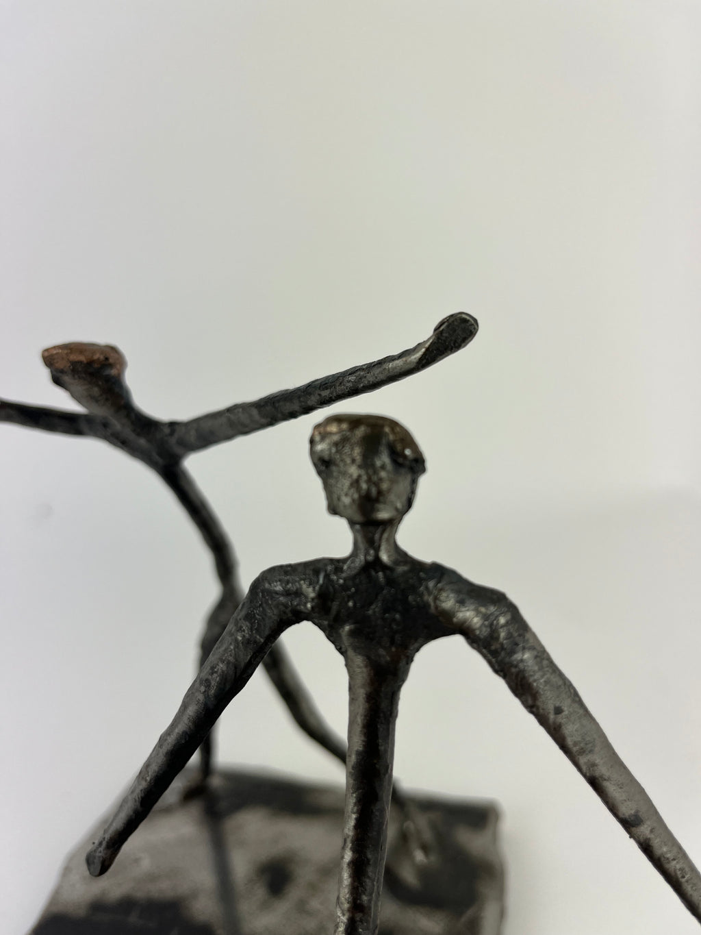 STEEL FIGURAL BOOKENDS
