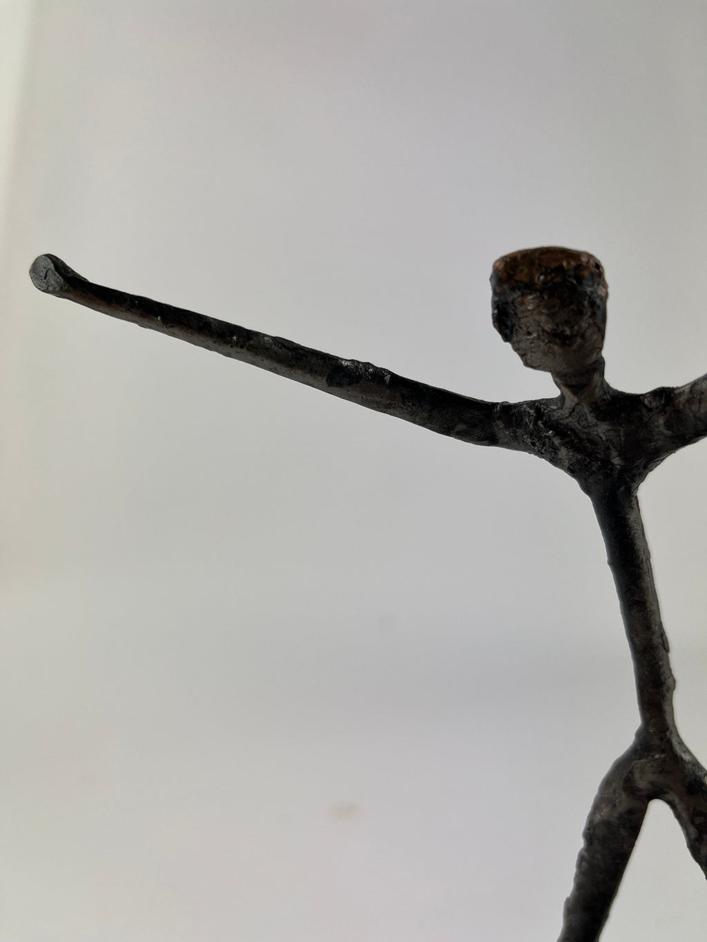 STEEL FIGURAL BOOKENDS