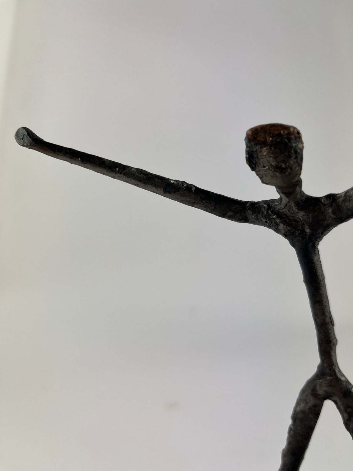STEEL FIGURAL BOOKENDS