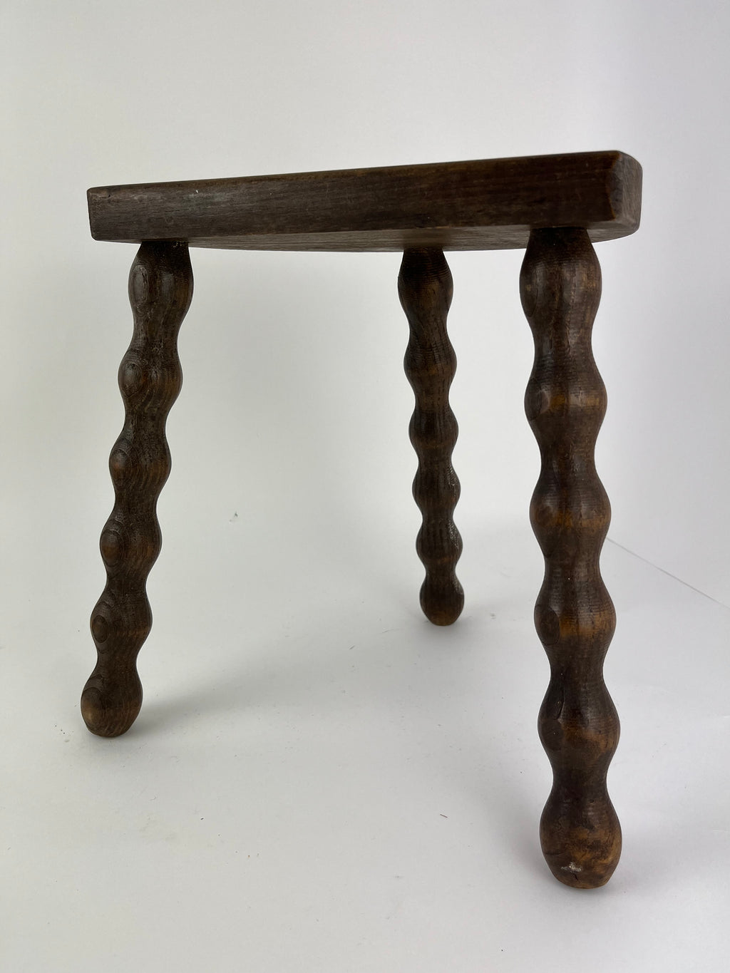 DEMI LUNE BOBBIN STOOL