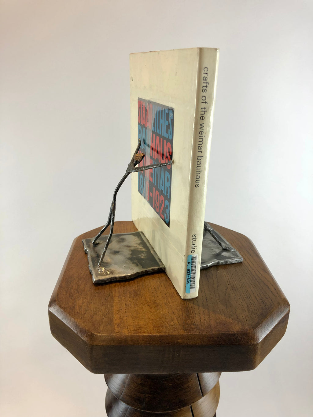 STEEL FIGURAL BOOKENDS
